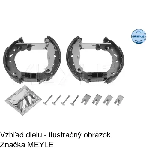 Brzdové čeľuste S72-1018 /POLCAR/ - obr. 3