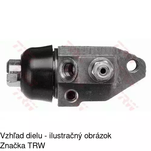 Brzdový valček S74-0004 /POLCAR/ - obr. 3