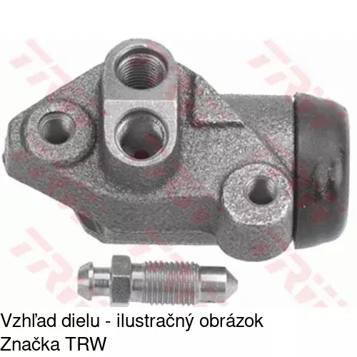 Brzdový valček POLCAR S74-0041