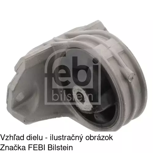 Silentblok motora SC-34 /POLCAR/ - obr. 1