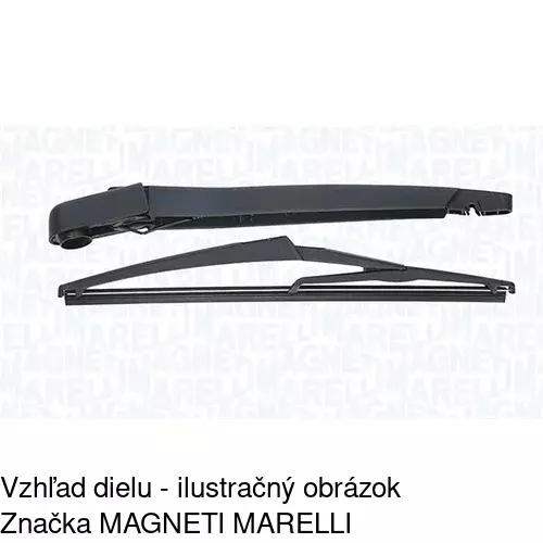 Lišta stierača W1T016S /POLCAR/ - obr. 2