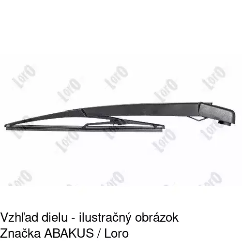 Lišta stierača W1T016S /POLCAR/ - obr. 5