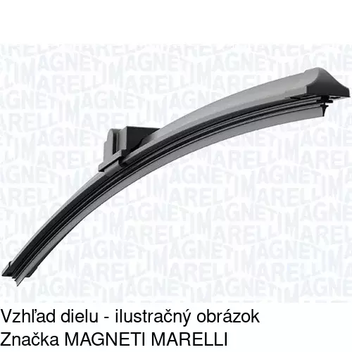 Lišta stieračov Silencio Xtrm – ploché (2 ks) POLCAR W2VM391V