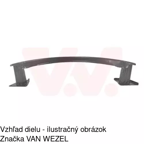Výstuha nárazníka 130096-3 /POLCAR/ - obr. 1