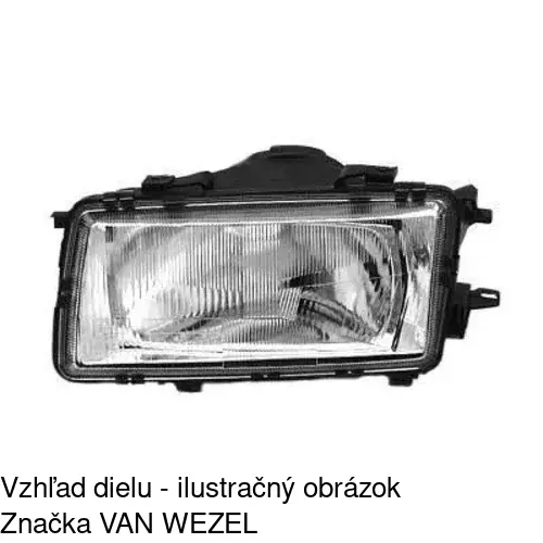 Hlavný reflektor 1307090E /POLCAR/ - obr. 4