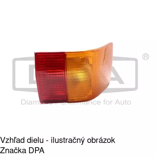 Zadné svetlo 1307870E /POLCAR/ - obr. 2