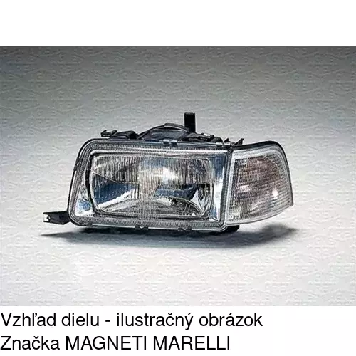Hlavný reflektor 1308100E /POLCAR/ - obr. 1