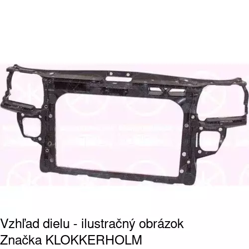 Predné čelo POLCAR 132304-Q