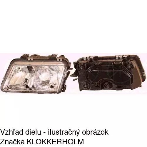 Hlavný reflektor 1323101H /POLCAR/ - obr. 1