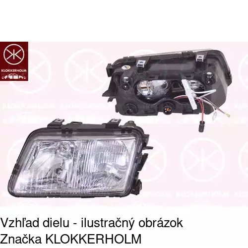 Sklo reflektora 132311-E /POLCAR/ - obr. 2