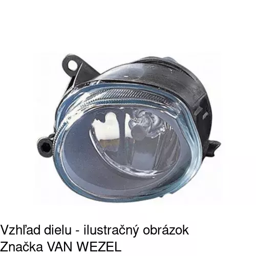 Hmlové svetlo - predné 1323291E /POLCAR/ - obr. 4