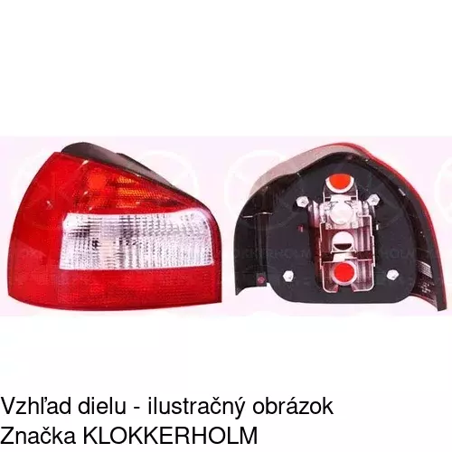 Zadné svetlo 1323883E /POLCAR/ - obr. 2