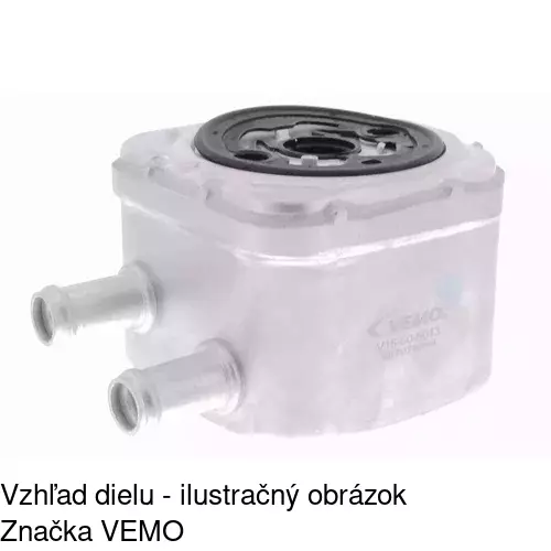 Chladiče oleja 1323L8-2 /POLCAR/ - obr. 2