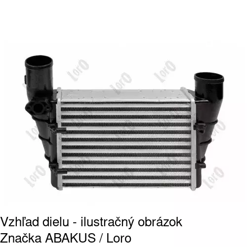 Chladiče vzduchu (Intercoolery) 1324J8-1 /POLCAR/ - obr. 4
