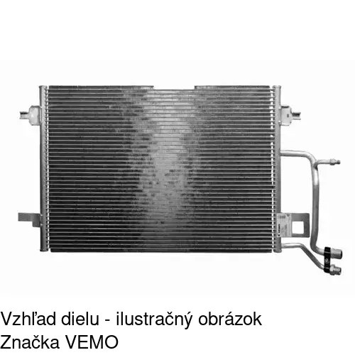 Chladiče klimatizácie 1324K8C1 /POLCAR/ - obr. 2