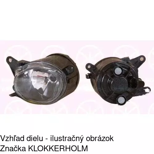 Hmlové svetlo - predné 132530-E /POLCAR/ - obr. 1