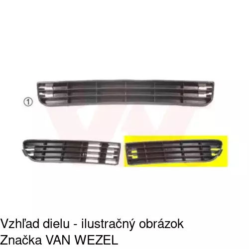 Kryt v nárazníku 132627-1 /POLCAR/ - obr. 2
