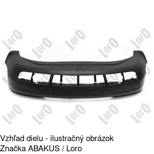 Predný nárazník 132707-1 /POLCAR/ - obr. 1