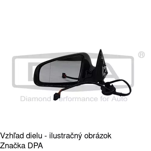 Rám vonkajšieho zrkadla 132754PM /POLCAR/ - obr. 4