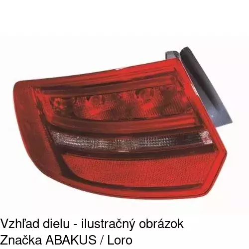 Zadné svetlo 1332871E /POLCAR/ - obr. 2