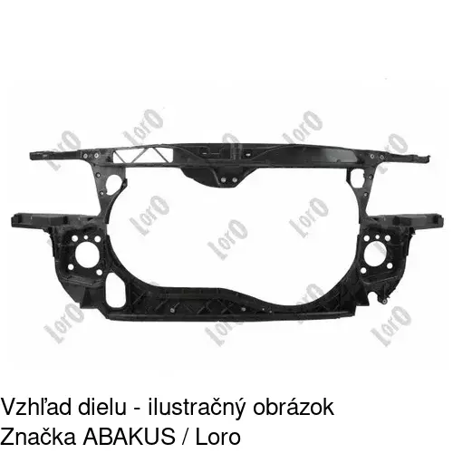 Predné čelo 133404-Q /POLCAR/ - obr. 1
