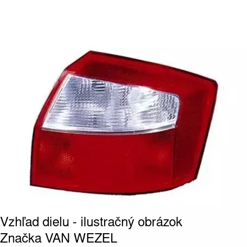 Zadné svetlo 1334880E /POLCAR/ - obr. 5