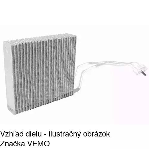 Výparník klimatizácie POLCAR 1334P8-1