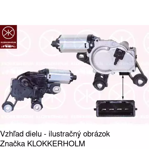 Motorček stieračov POLCAR 1335SWT1