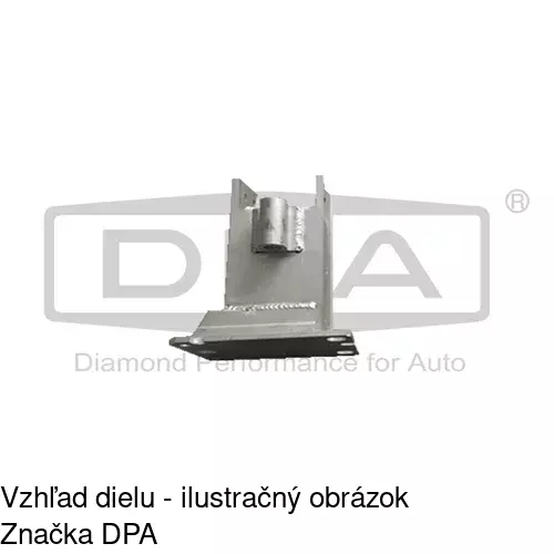 Držiak výstuhy predného nárazníka 133707-6 /POLCAR/