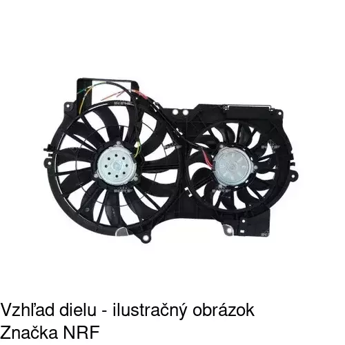 Ventilátor bez krytu / podpery 133823U2-Q /POLCAR/ - obr. 4