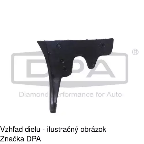 Držiak nárazníka 13389616 /POLCAR/ - obr. 1