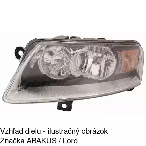 Hlavný reflektor 133909-H /POLCAR/ - obr. 4