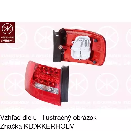 Zadné svetlo POLCAR 1339882V
