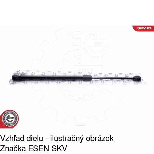 Plynová pružina 1351AB /POLCAR/ - obr. 4