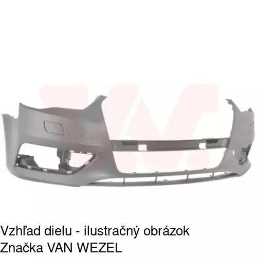 Predný nárazník 13C107 /POLCAR/ - obr. 1