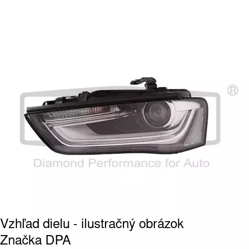 Hlavný reflektor 13D1091U /POLCAR/ - obr. 4