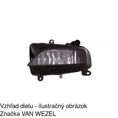 Hmlové svetlo - predné 13D1291E /POLCAR/ - obr. 2