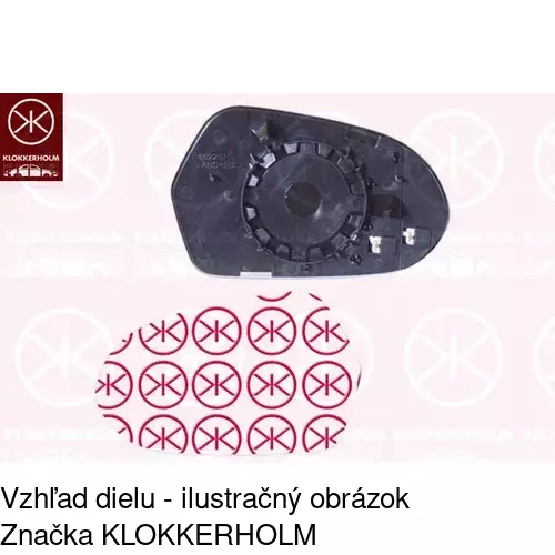 Vonkajšie zrkadlo 13E1515M /POLCAR/ - obr. 1