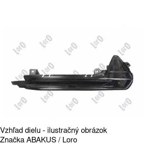 Vonkajšie zrkadlo 13E1526M /POLCAR/ - obr. 1