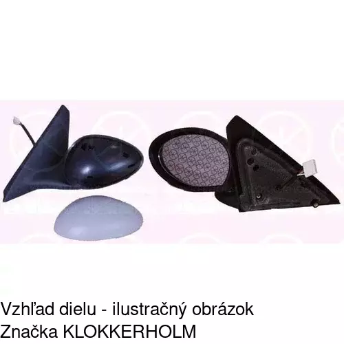 Vonkajšie zrkadlo 1404514E /POLCAR/ - obr. 1