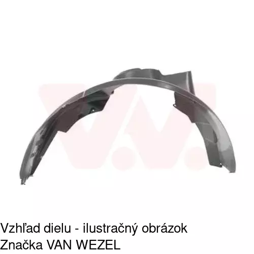 Podblatník (plast) 1404FL1T /POLCAR/ - obr. 1