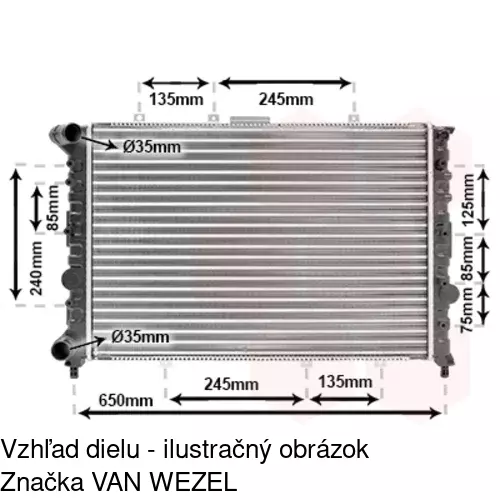Chladiče vody 140808B2 /POLCAR/ - obr. 3