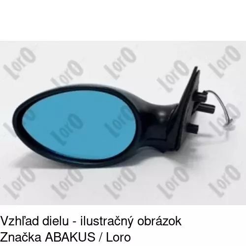 Vonkajšie zrkadlo 1408515M /POLCAR/ - obr. 3