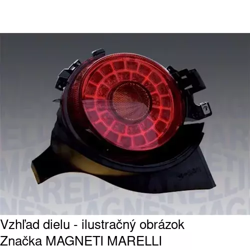 Zadné svetlo POLCAR 142587-U