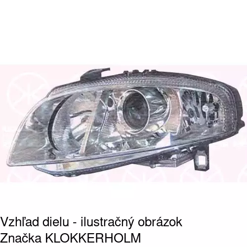 Hlavný reflektor POLCAR 144010-U