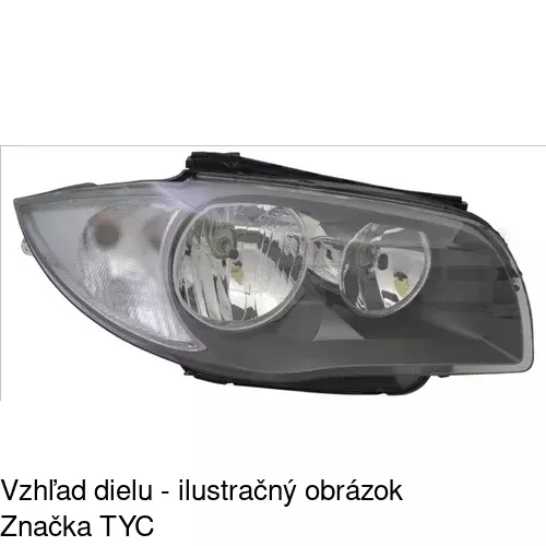 Hlavný reflektor POLCAR 2001106V