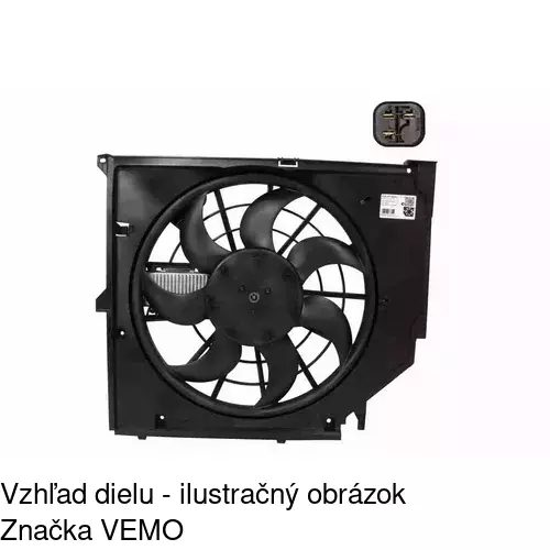 Ventilátory chladičov POLCAR 200823W3