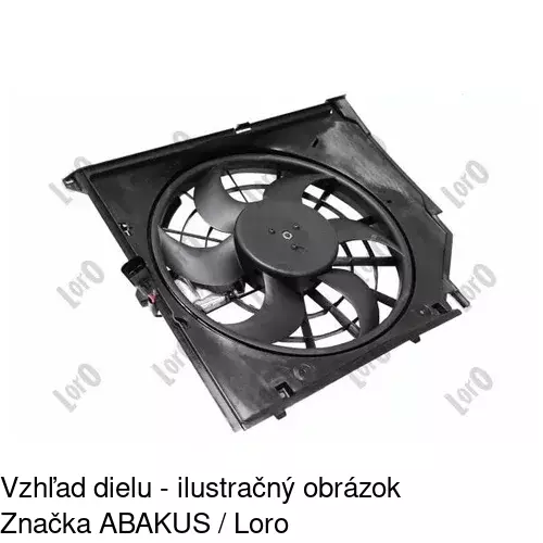 Ventilátory chladičov 200823W3 /POLCAR/ - obr. 3