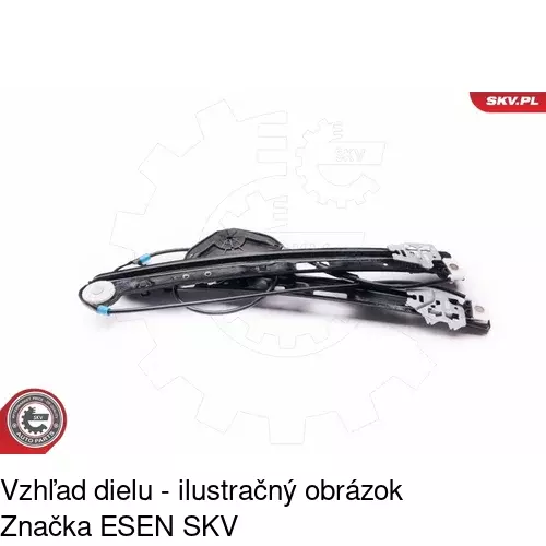 Elektrický mechanizmus okna dverí 2008PSE1 /POLCAR/ - obr. 4