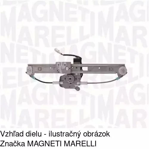 Elektrický mechanizmus okna dverí 2008PSE4 /POLCAR/ - obr. 5